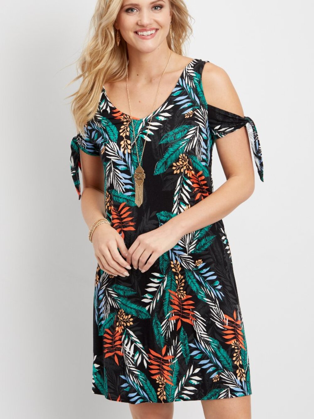 Maurices Shoulder Tie Dress